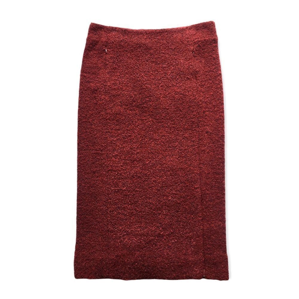 🆕Joe Fresh Mohair Red Midi Skirt